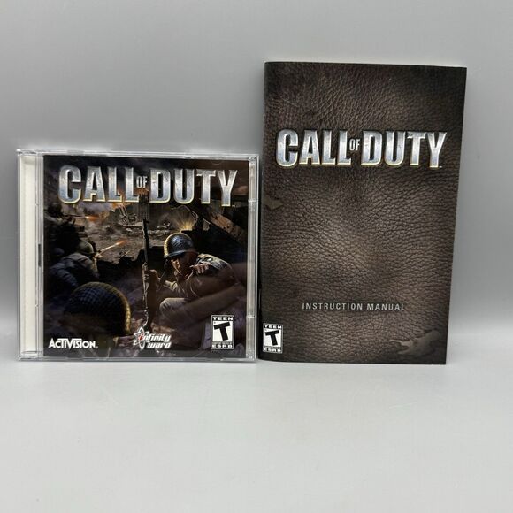 Call Of Duty PC Activision 2003 Game of the Year Two Discs - Picture 8 of 10